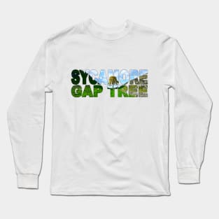 SYCAMORE GAP TREE - England Hadrian's Wall Long Sleeve T-Shirt